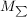 $M_{\sum}$